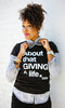 About that GIVING life Tee